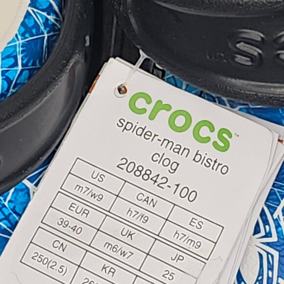 CROCS SPIDER-MAN UNISEX BISTRO CLOG